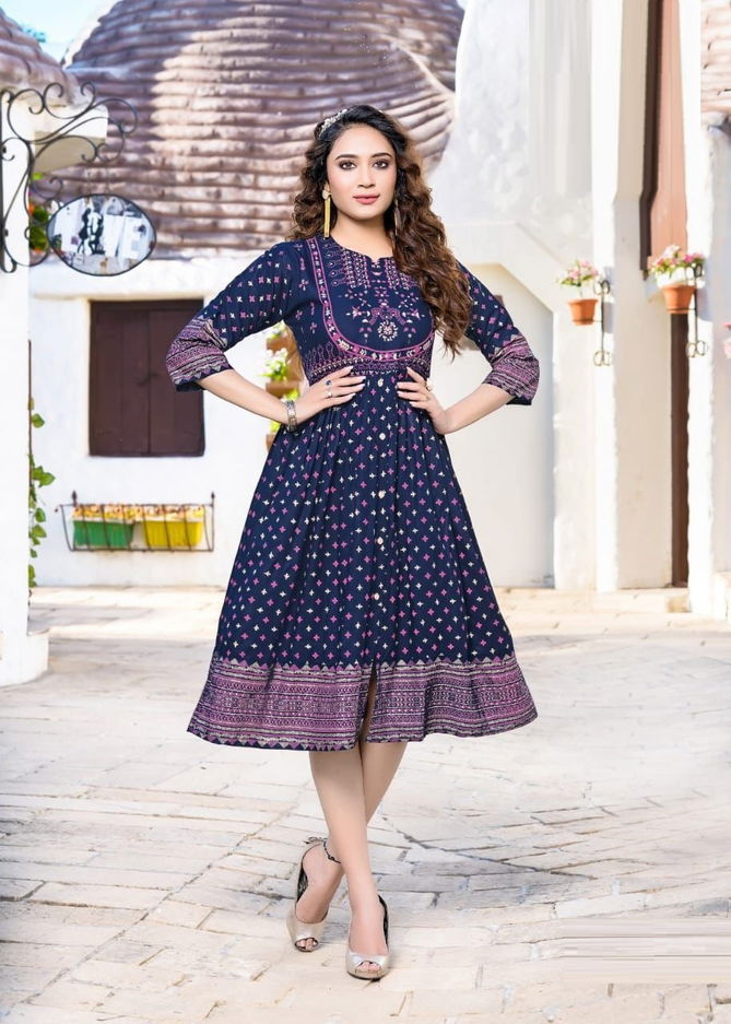 Sunrise Vol 2 By Hirwa Long Kurtis Catalog